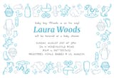 Nursery - Invitación Para Baby Shower